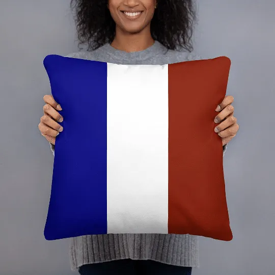 French Decoratice Pillow / Polyester Pillow / French Flag Colors