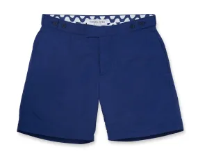 Frescobol Carioca Trunks Tailored Short Block navy blue