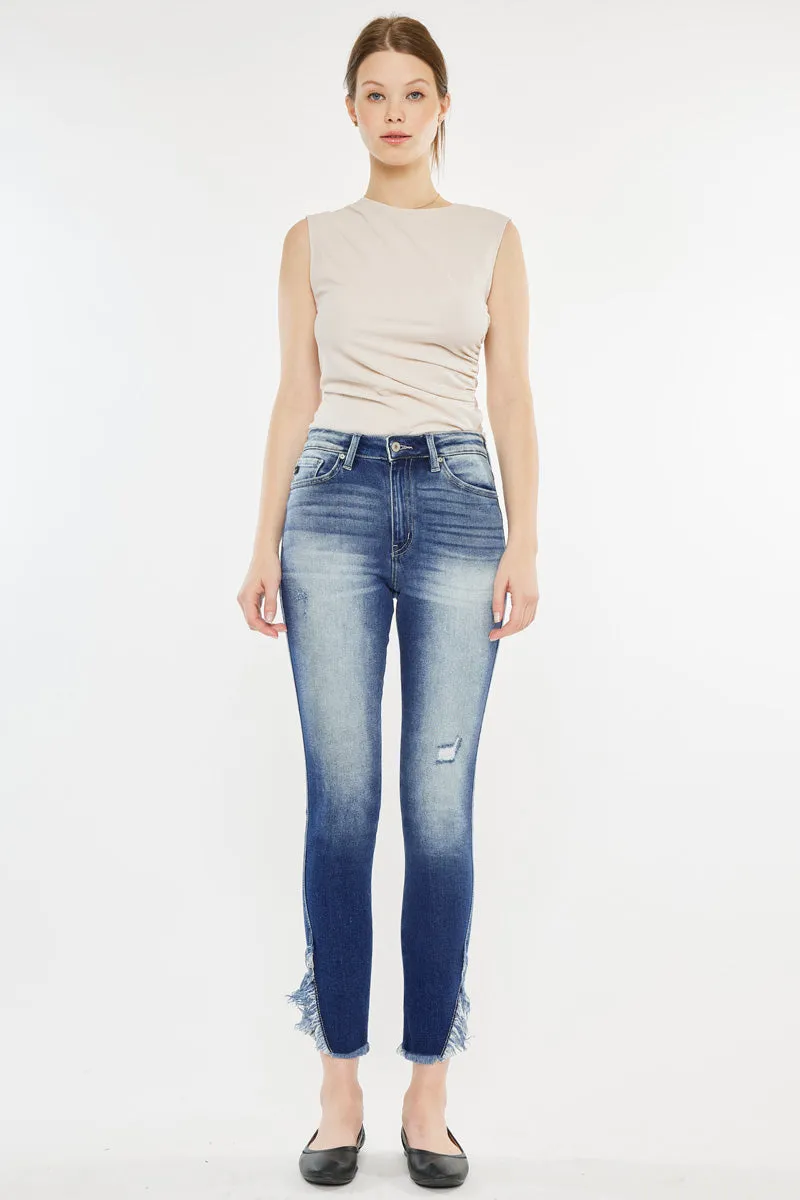 Geneva High Rise Ankle Skinny Jeans