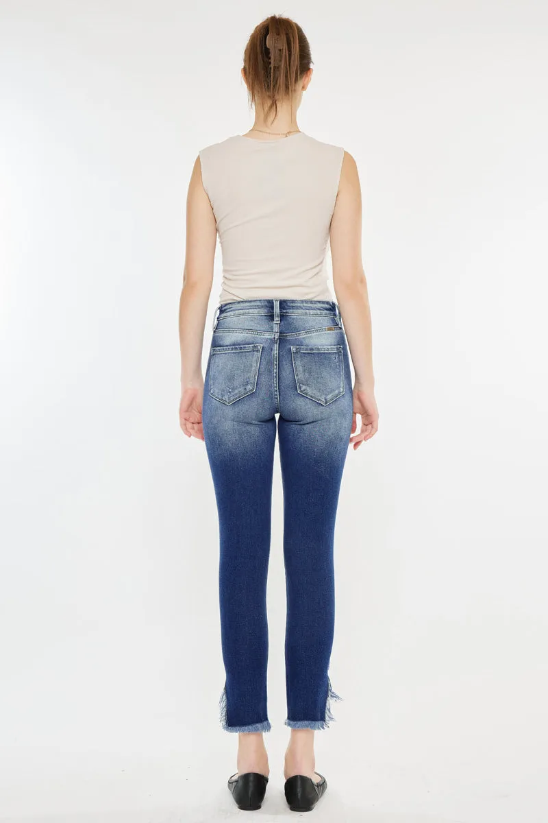 Geneva High Rise Ankle Skinny Jeans