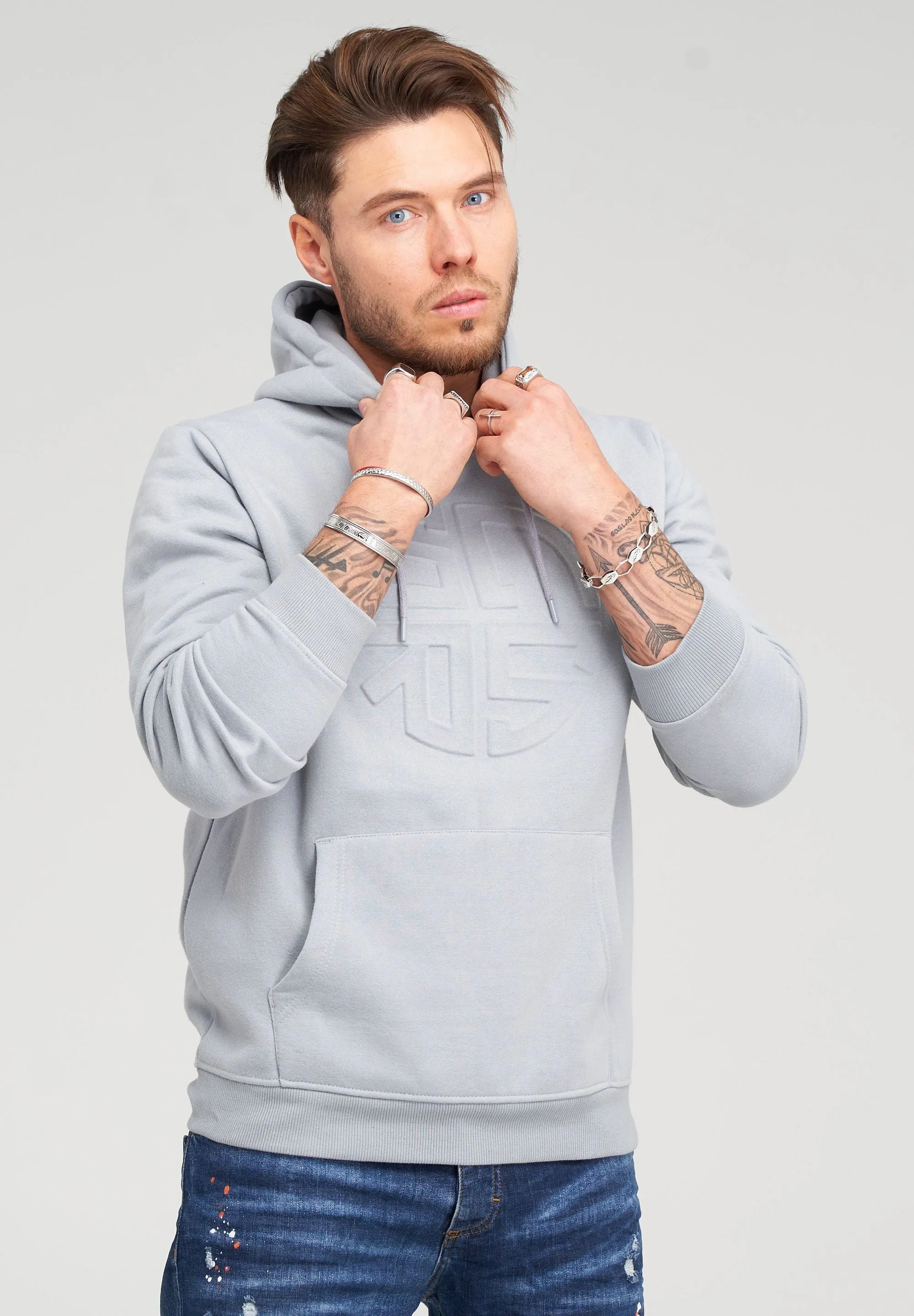 Hoodie Grau CONCRETE