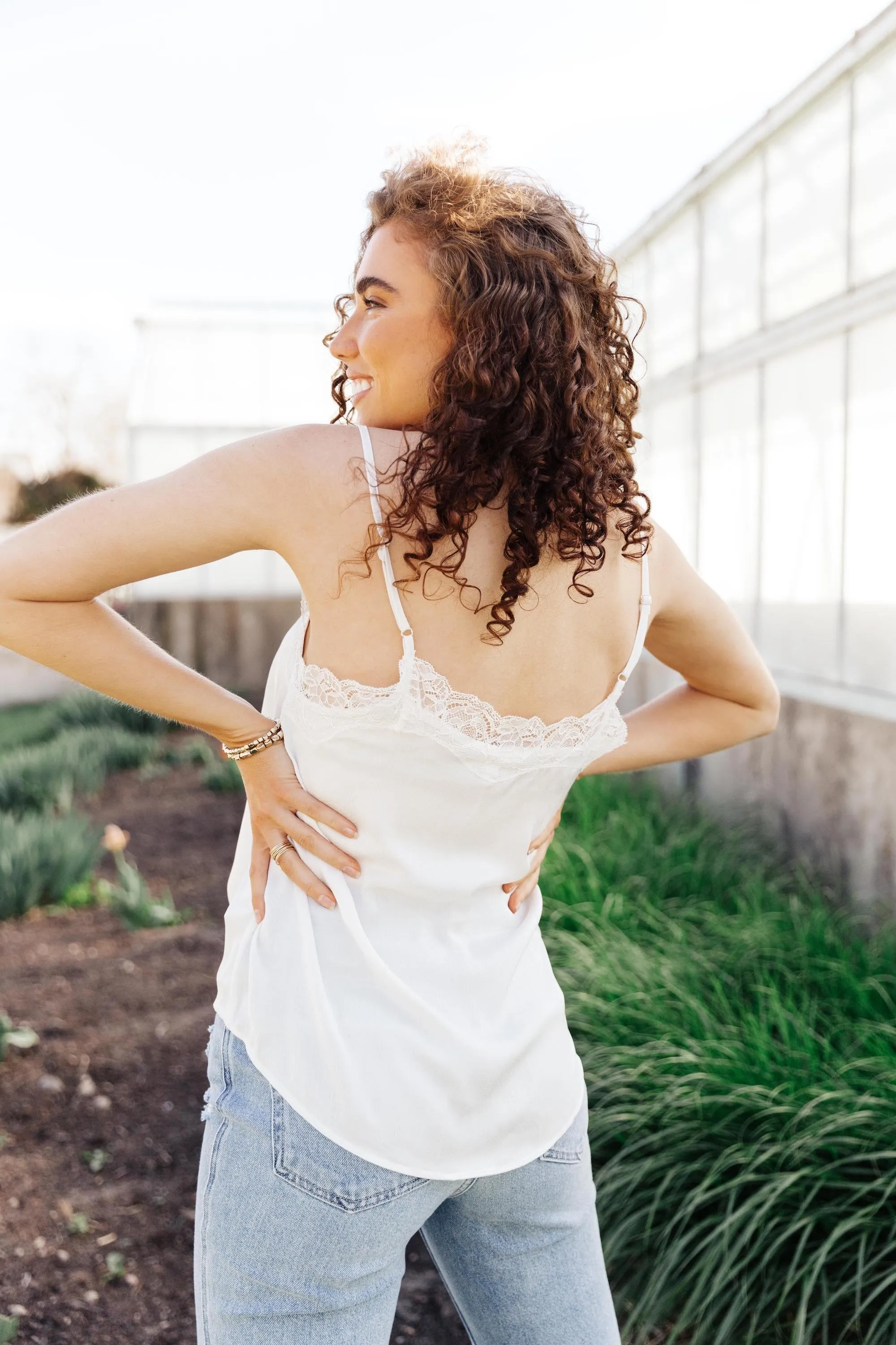 Hyacinth Lace Camisole