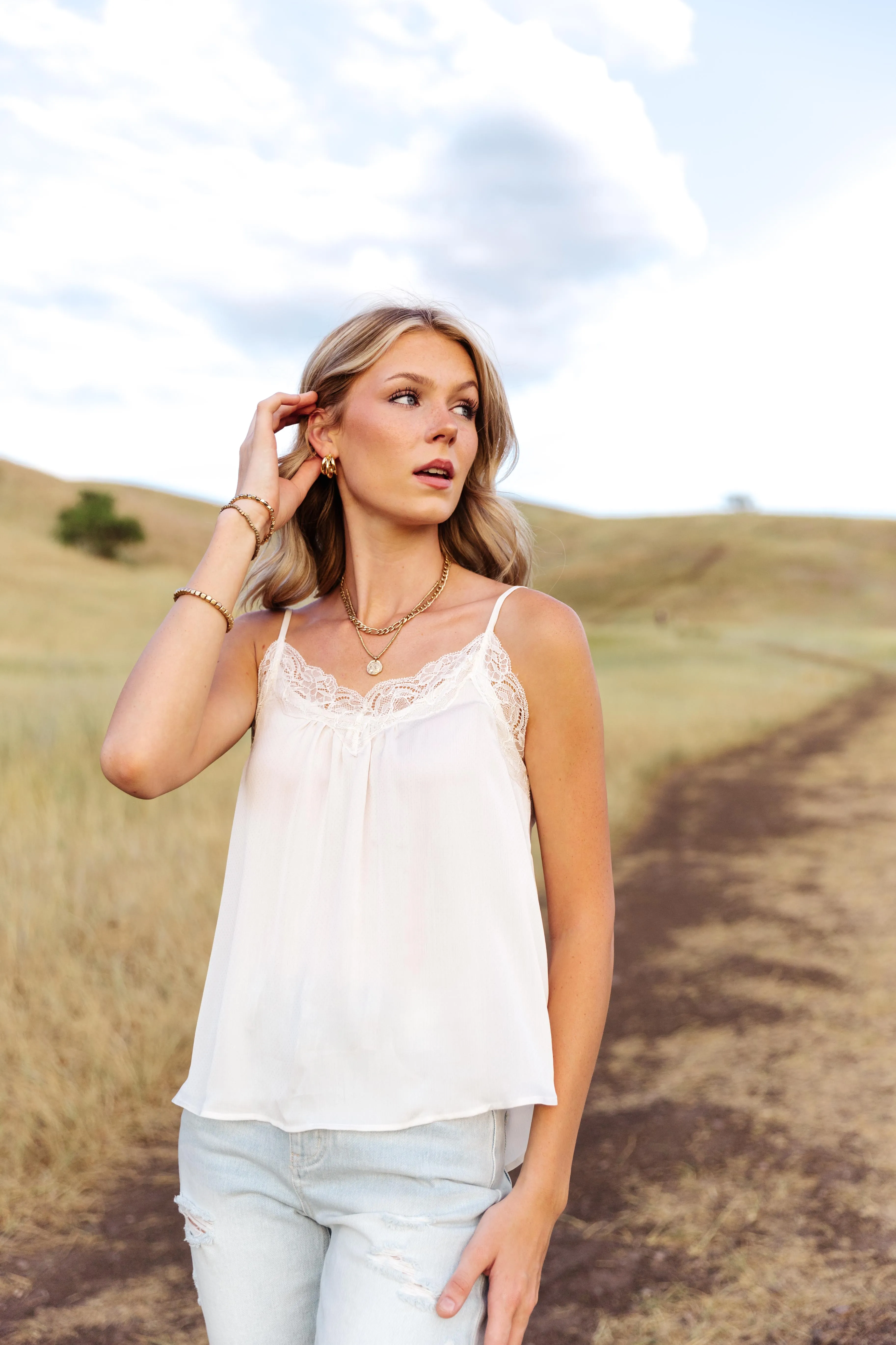 Hyacinth Lace Camisole