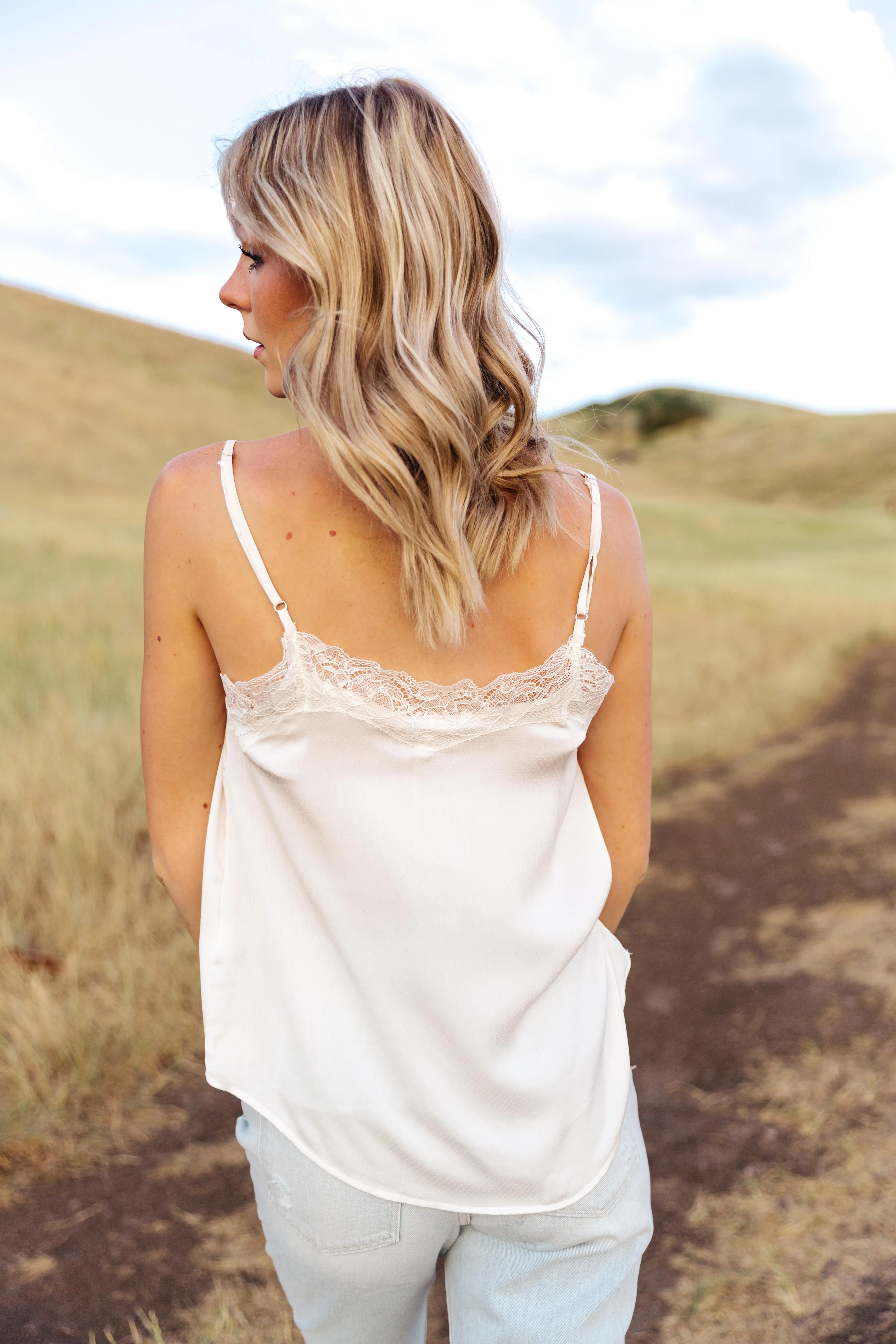 Hyacinth Lace Camisole