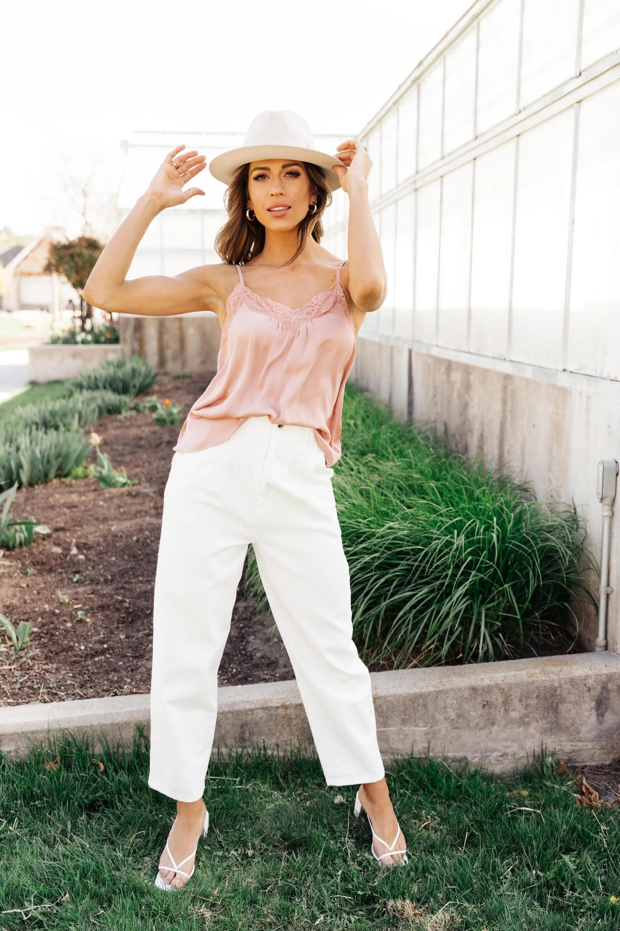 Hyacinth Lace Camisole