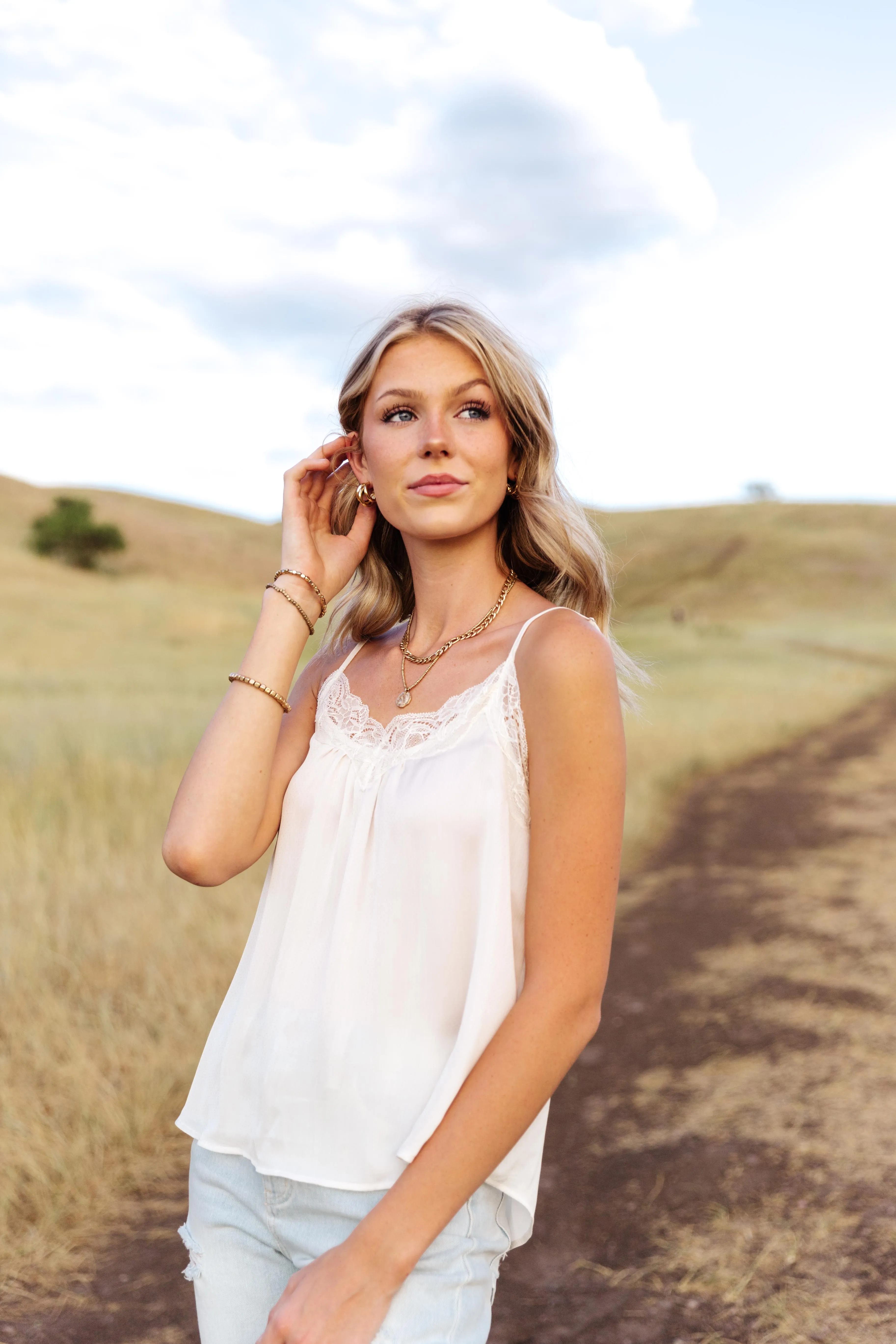 Hyacinth Lace Camisole