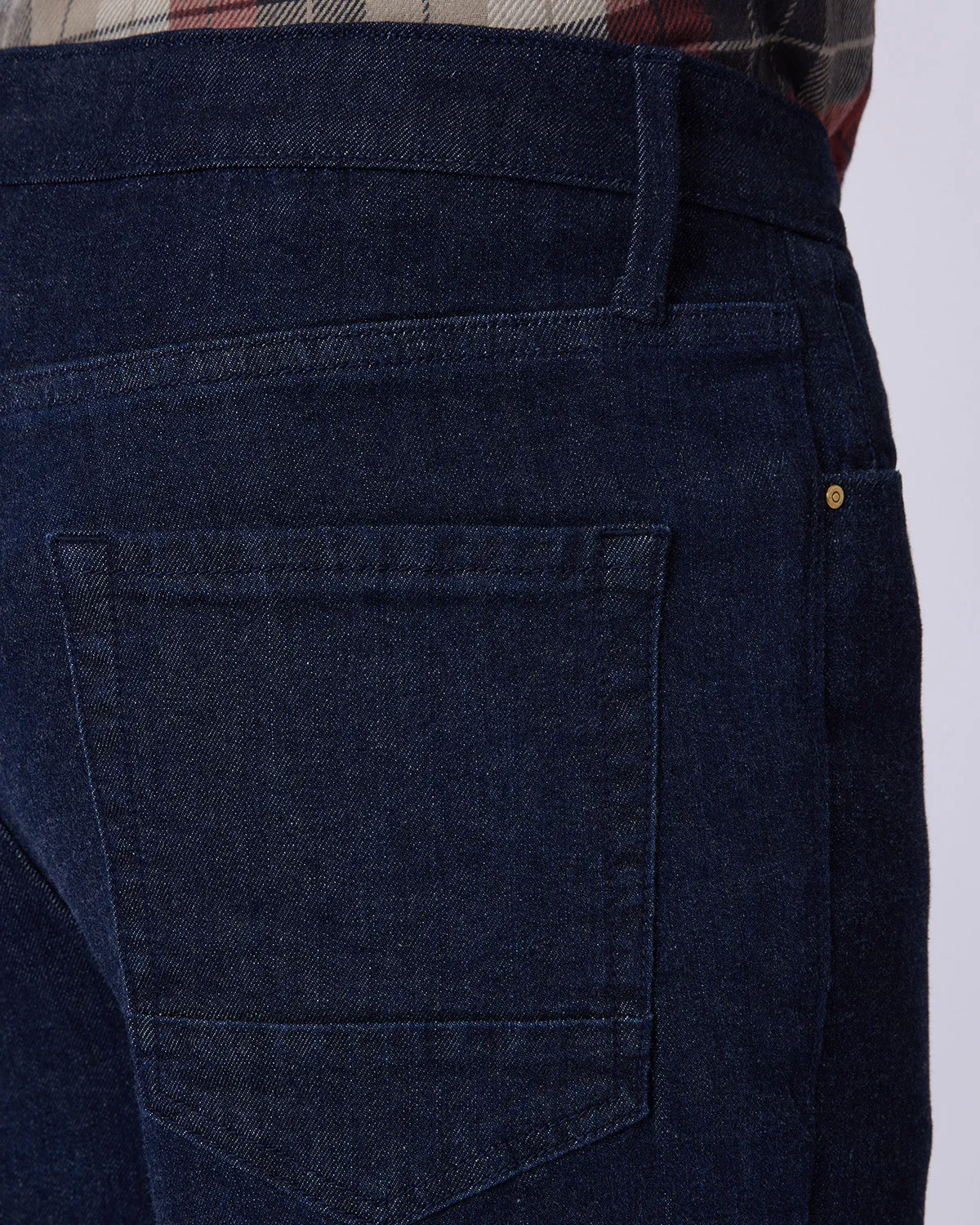 Indigo Grain Stretch Jeans