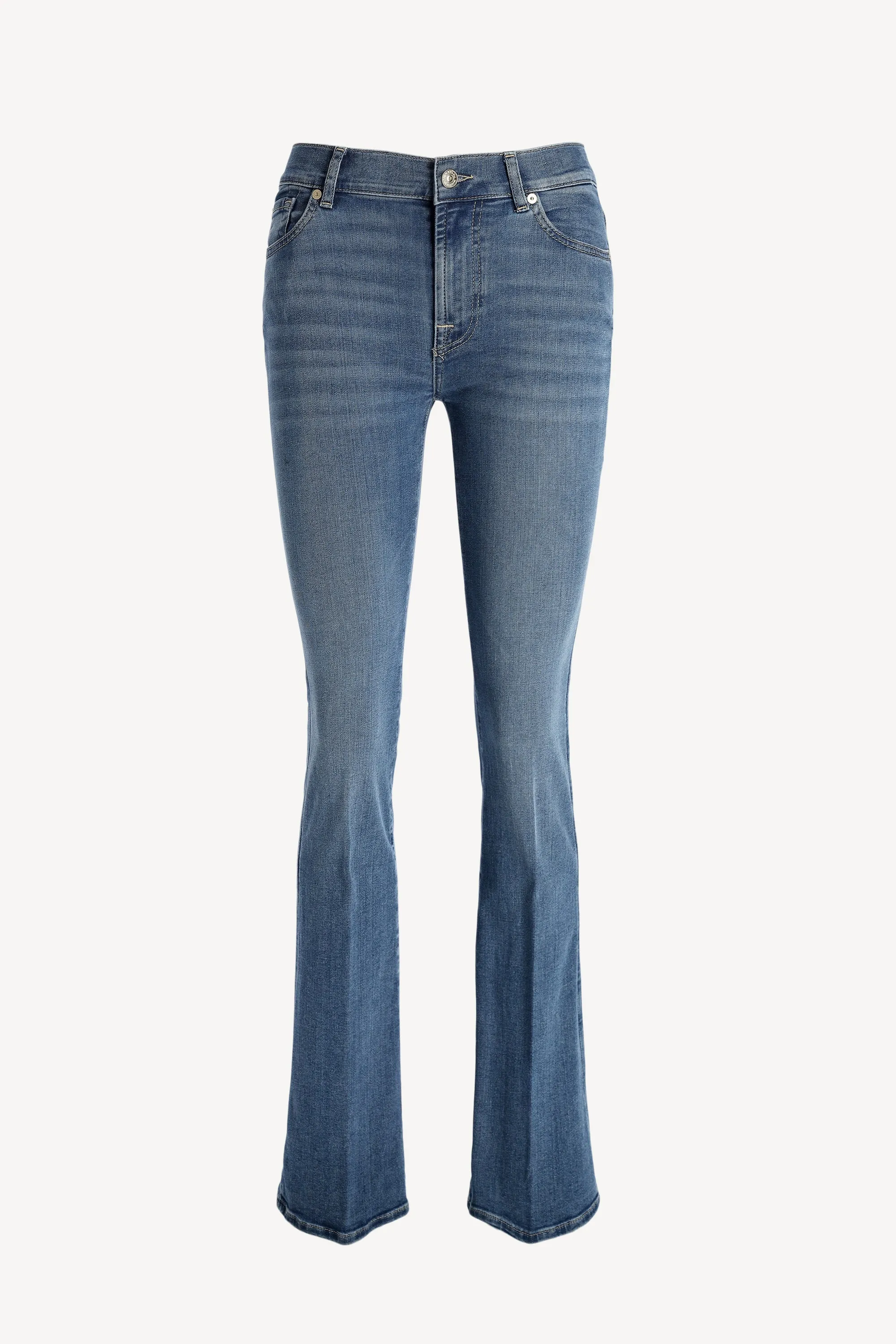 Jeans Bootcut Bair in Light Blue