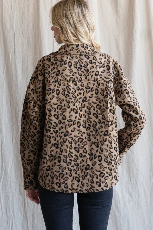 Jodifl Leopard Print Jacket