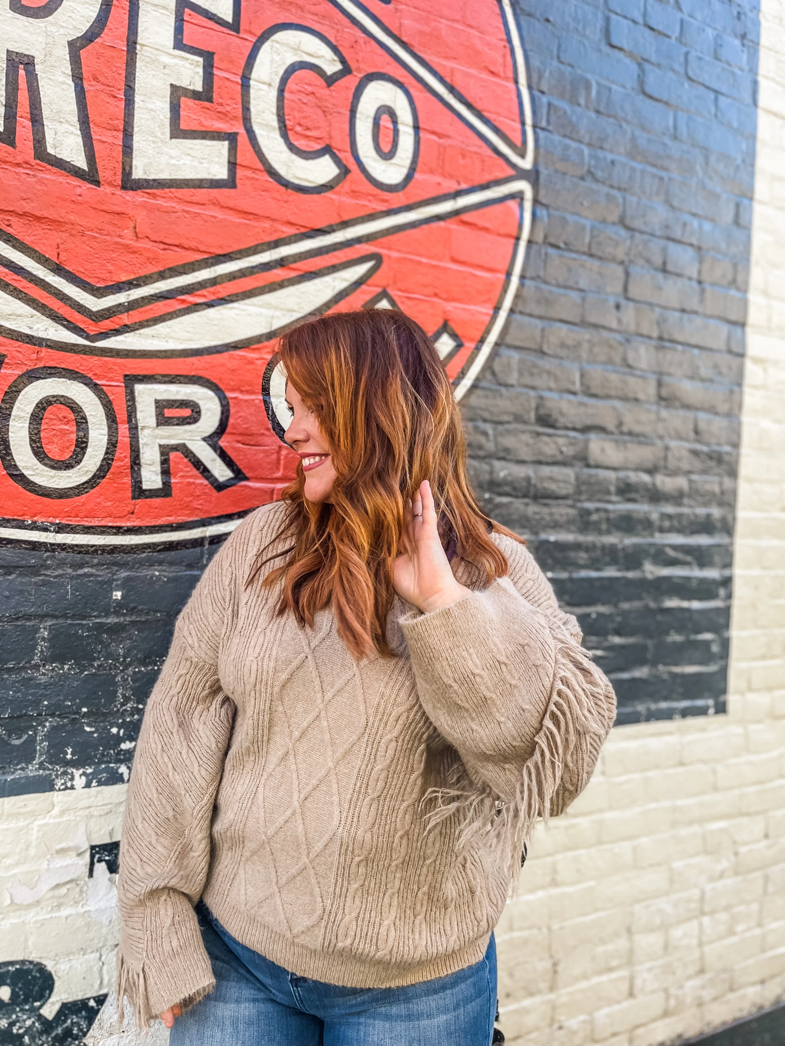 Joplin Fringe Collared Sweater