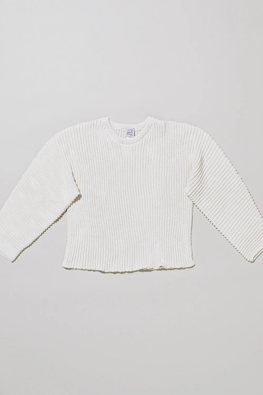 Organic Undyed Kai Sweater | Eco-Friendly Knitwear