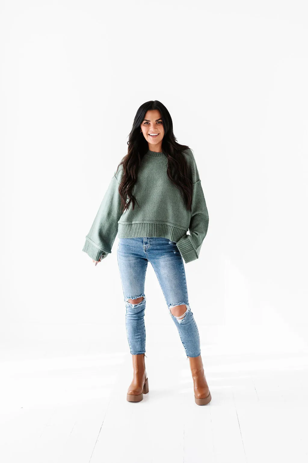 Kamilla Drop Shoulder Sweater