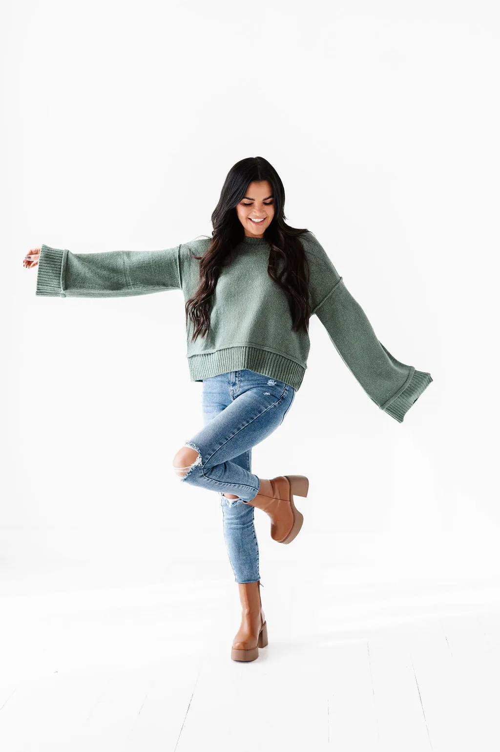 Kamilla Drop Shoulder Sweater