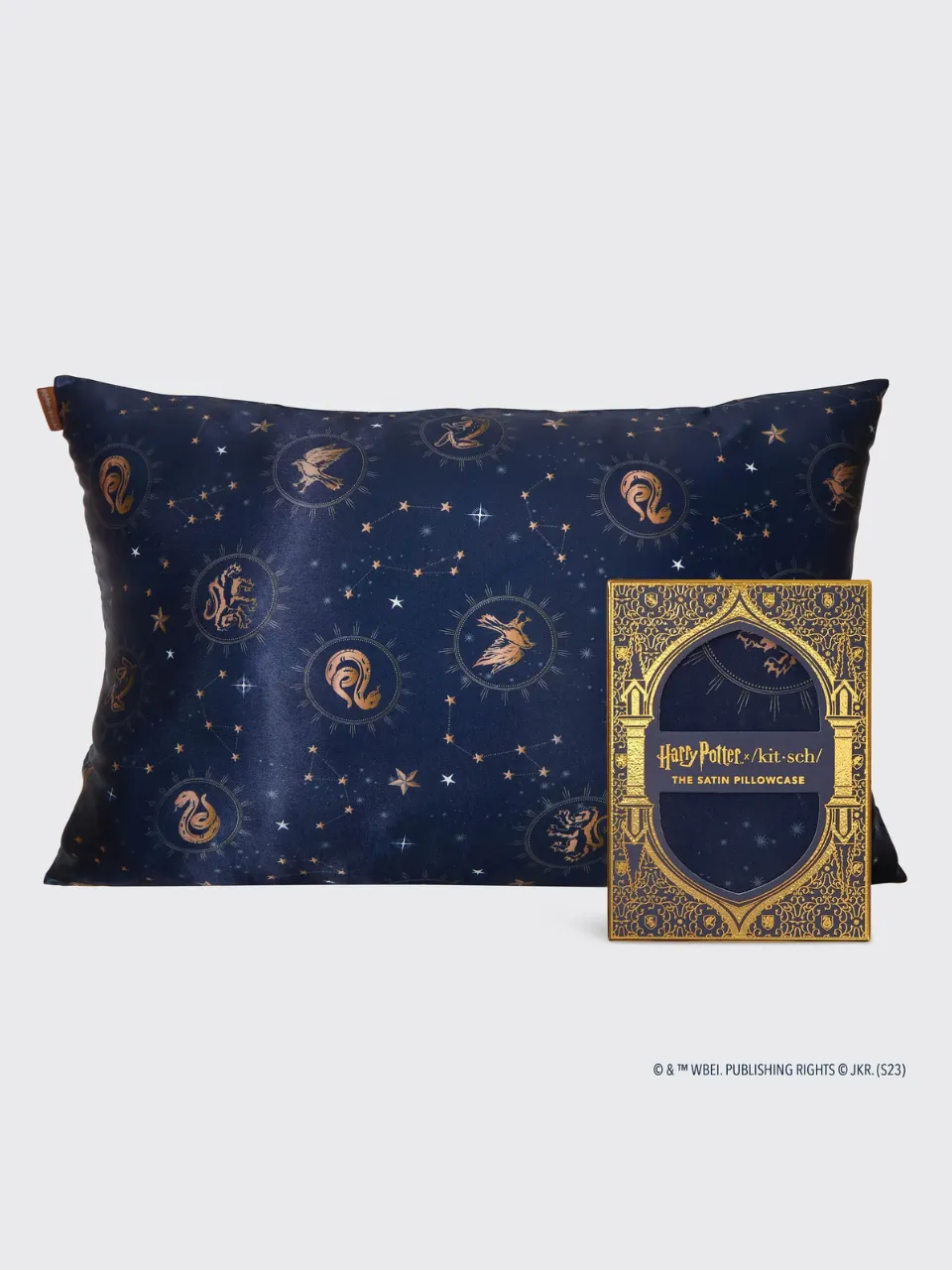 KITSCH Harry Potter Satin Pillowcase