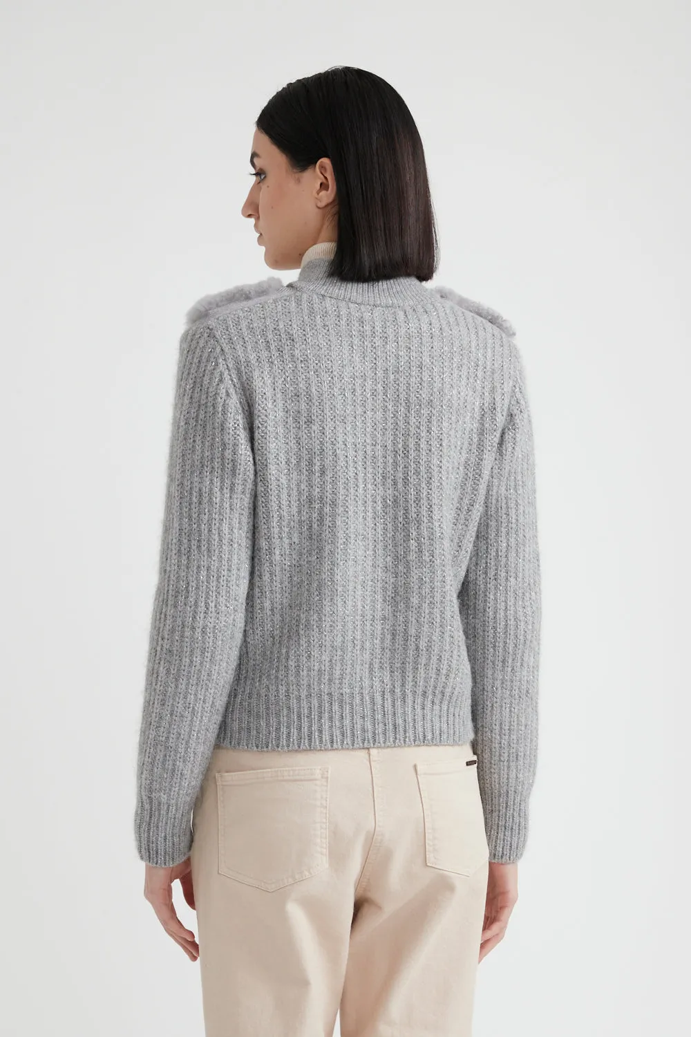 Knit Jacket - Grey