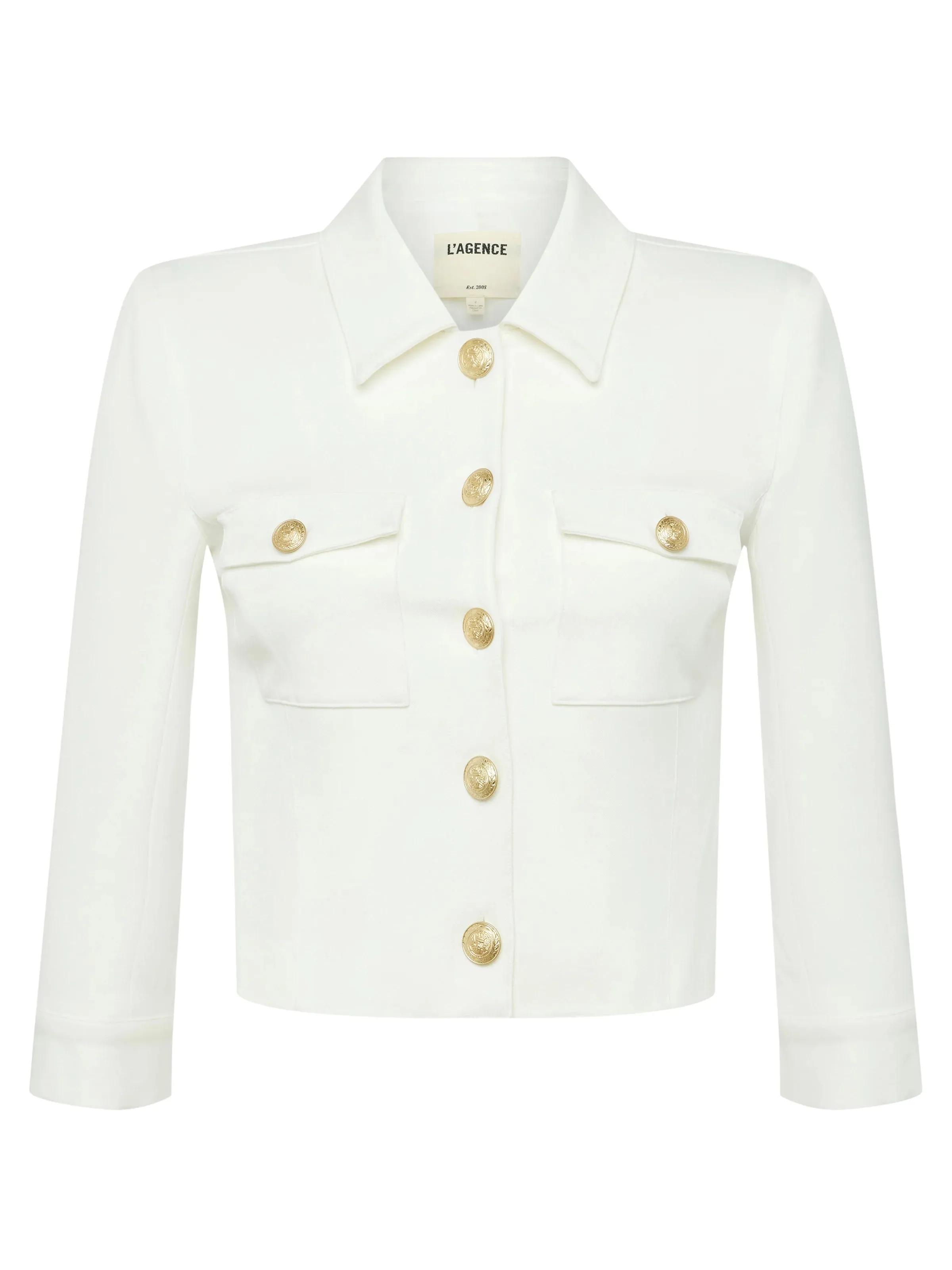 KUMI CROPPED JACKET - L'AGENCE