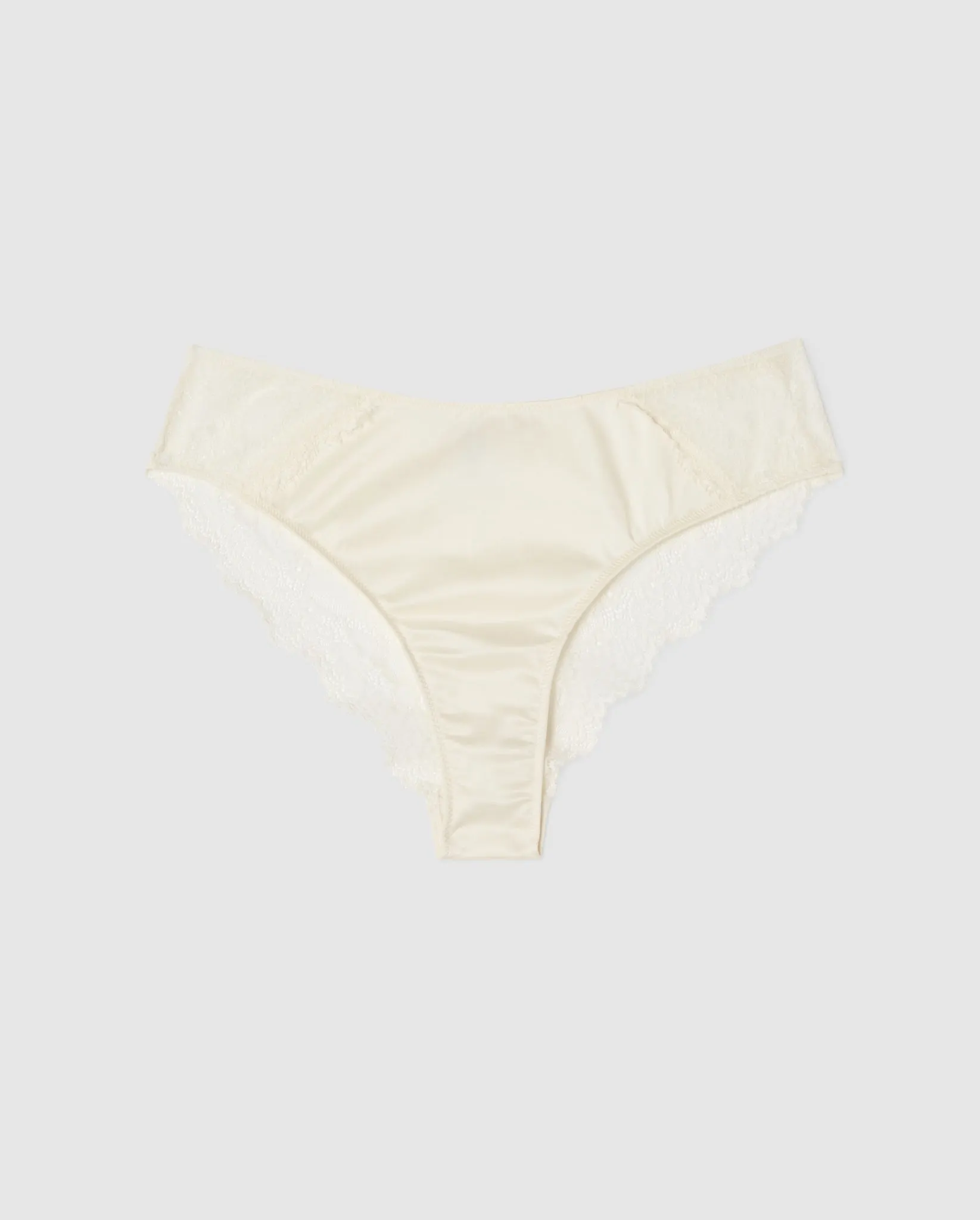 Lace Satin Cheeky Cream