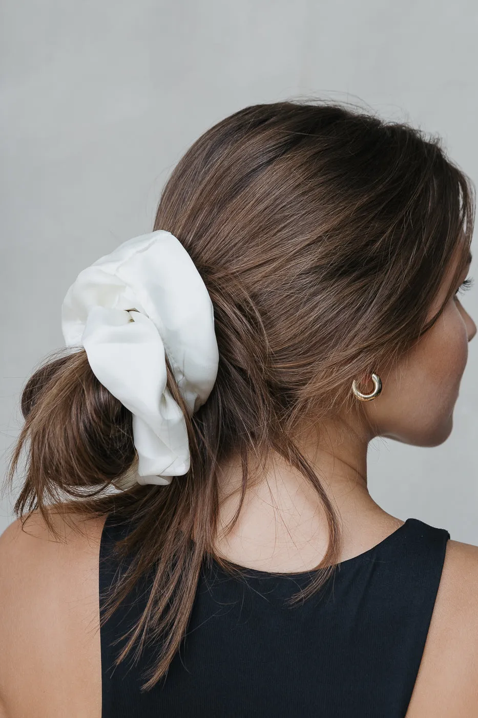 LARGE SATIN SCRUNCHIES