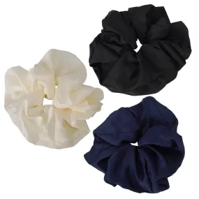 LARGE SATIN SCRUNCHIES