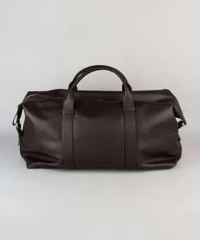 Leather Weekender