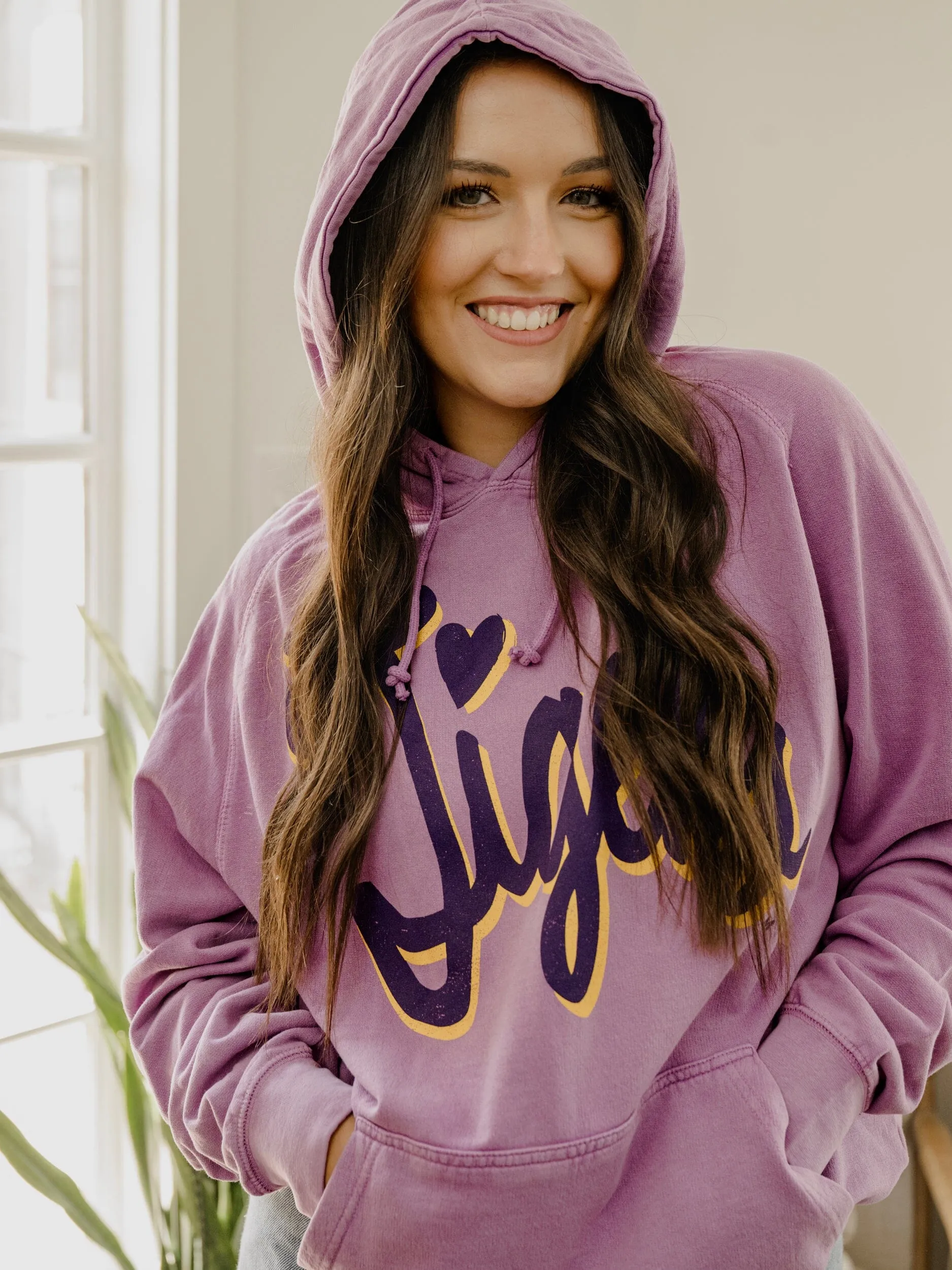 LSU Tigers Barbie Orchid Hoodie