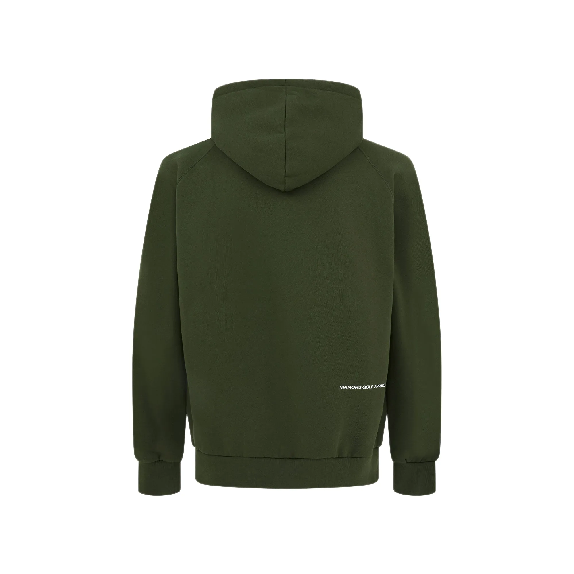 Manors Mens Organic Logo Hoodie