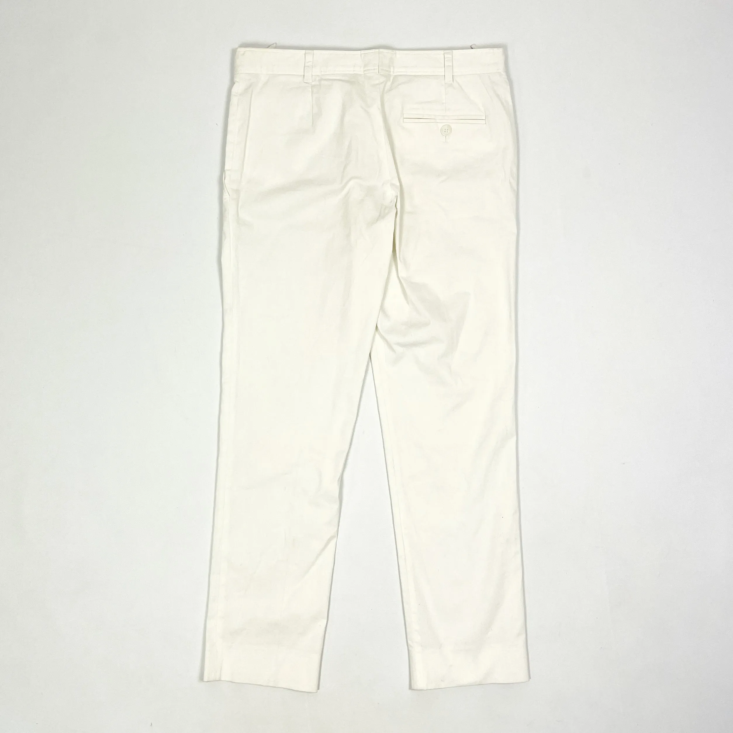 Miu Miu White Tailored Pants 2000's