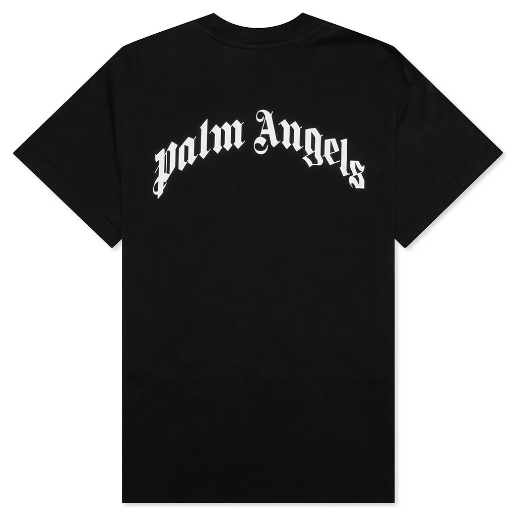 Moncler x Palm Angels Logo T-Shirt - Black