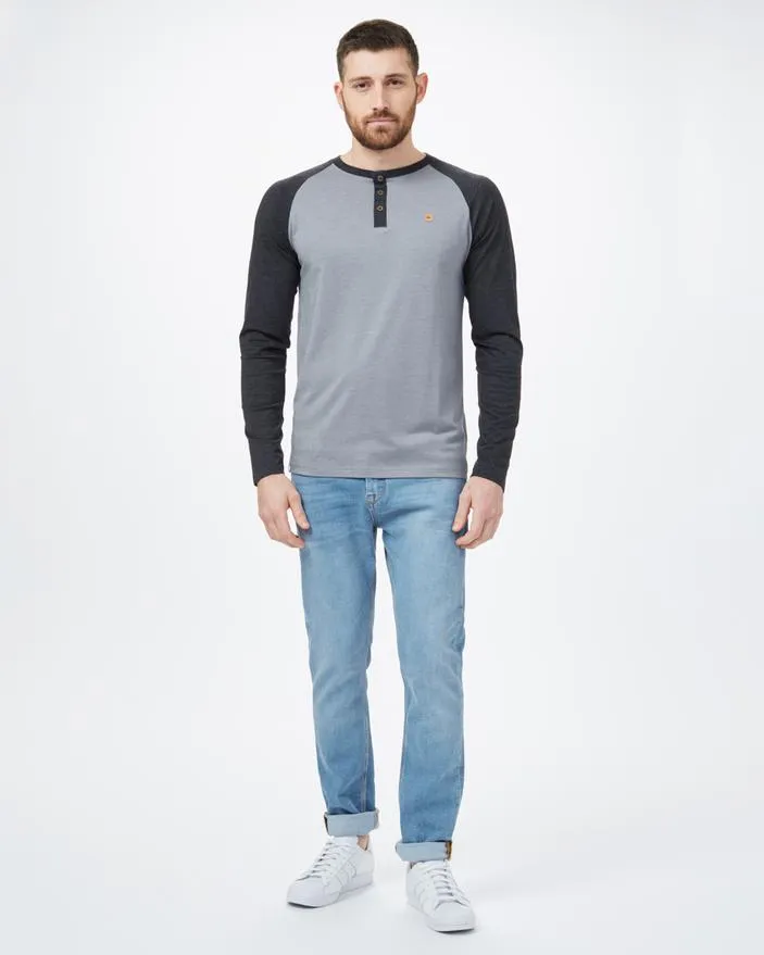 M's Classic Henley Longsleeve - Organic Cotton, Tencel and Recycled Polyester