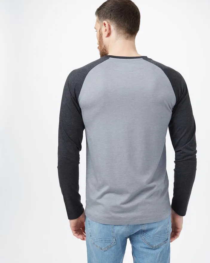 M's Classic Henley Longsleeve - Organic Cotton, Tencel and Recycled Polyester