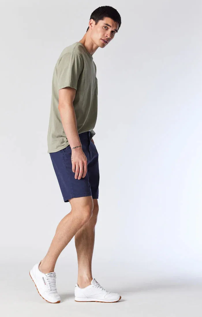 Noah Tailored Chino Short (Navy)