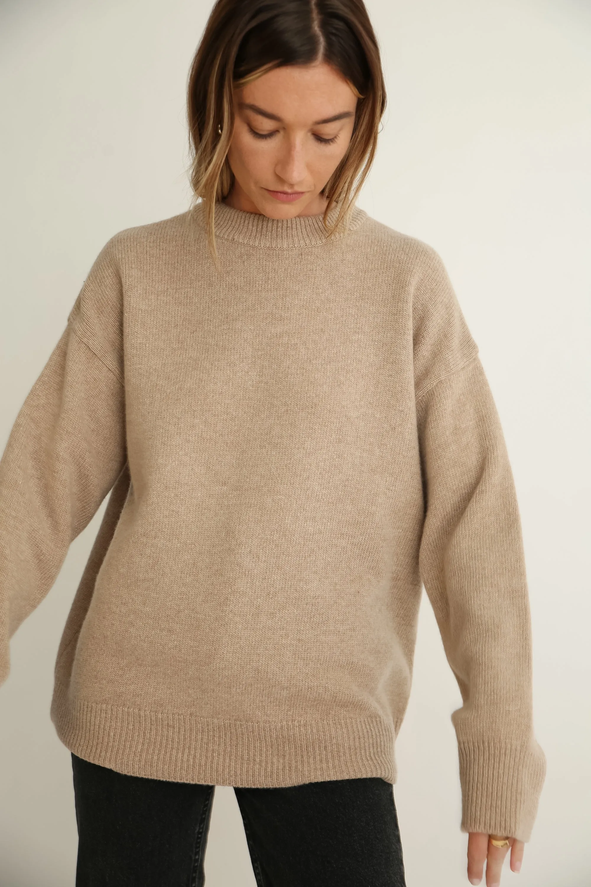 Oversized Wool/Cash Sweater