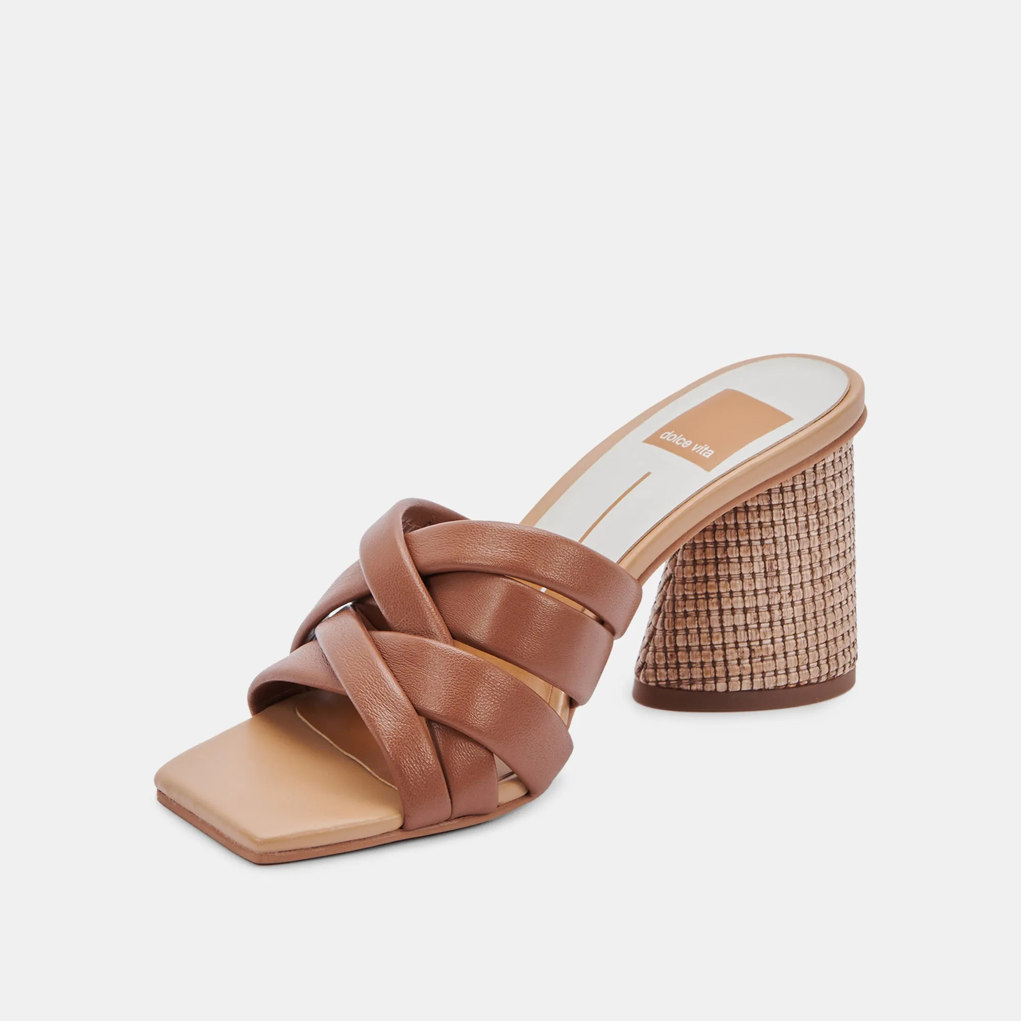 PAZLEE HEELS CEDAR LEATHER