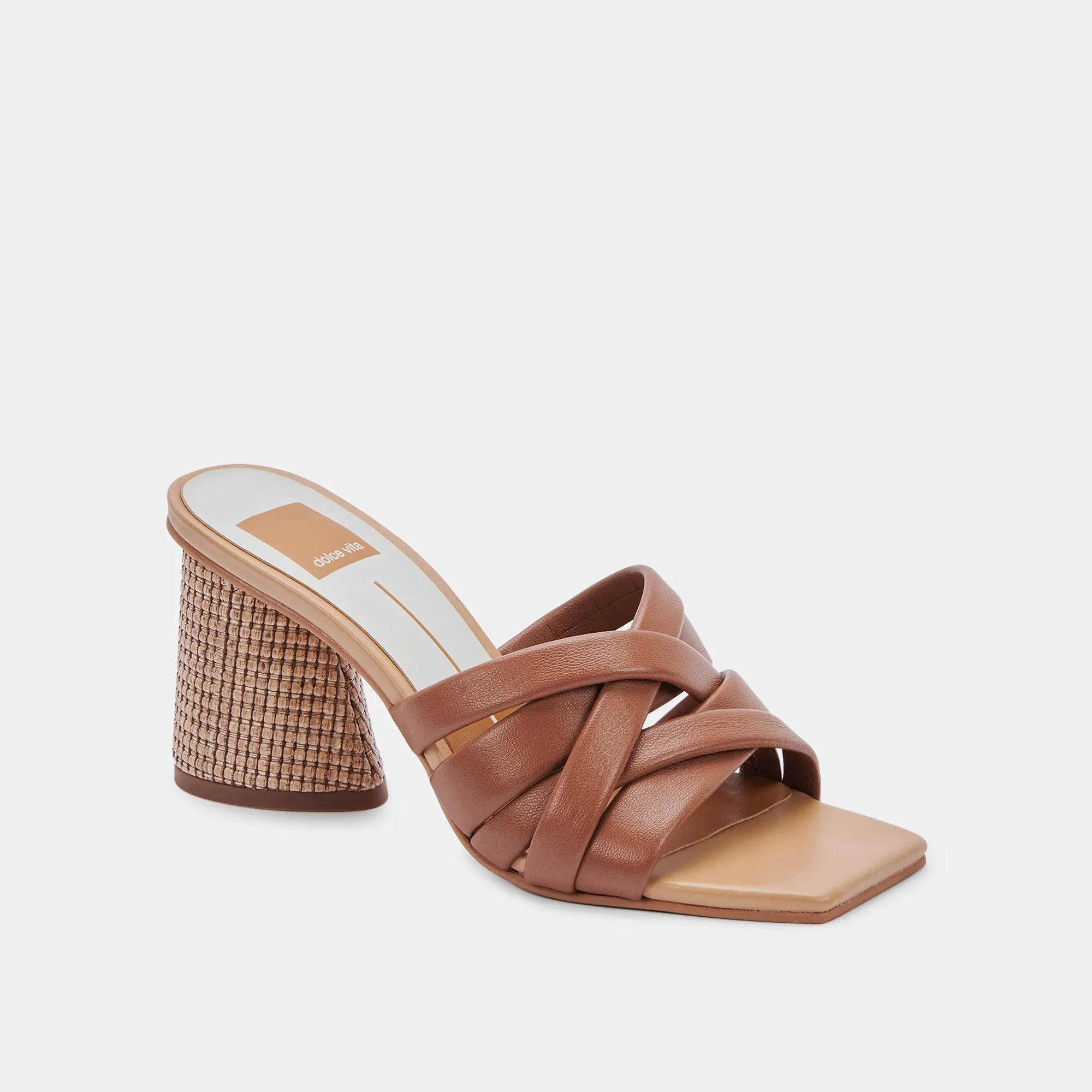 PAZLEE HEELS CEDAR LEATHER