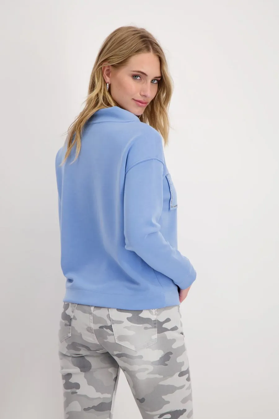 Pocket Sweater - Blue