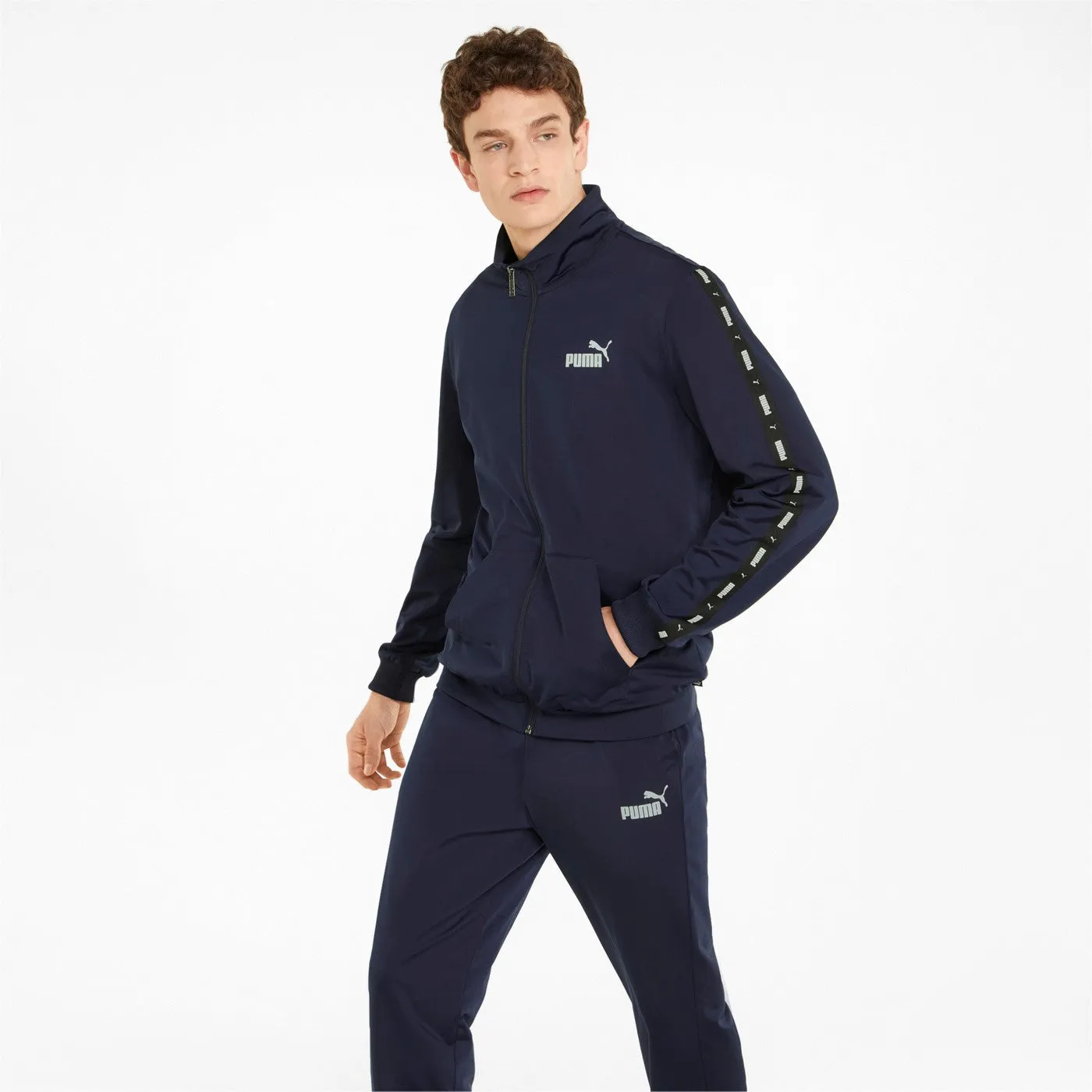 Puma Tape polyester tracksuit 847420 06 Peacoat