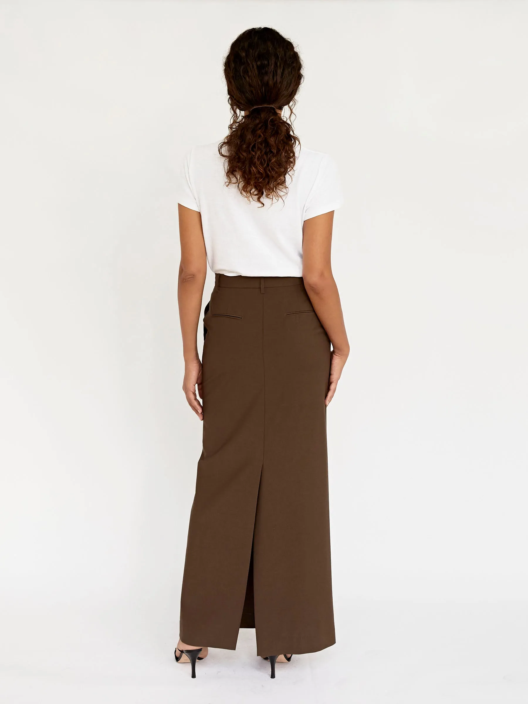 Relaxed Tailored Skirt