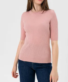 RIB KNIT SWEATER