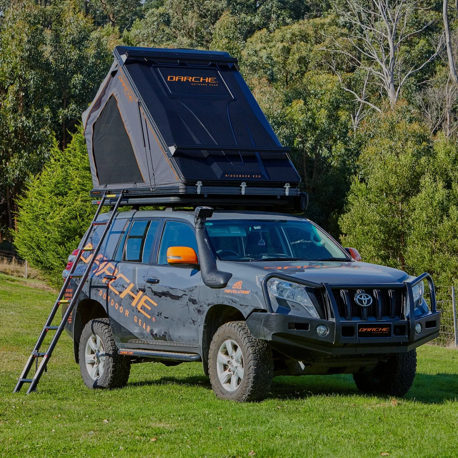 Ridgeback Hard Shell Roof Top Tent (ECO Polyester)