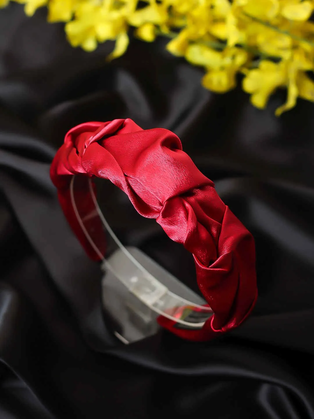 Satin Crinkles Headband