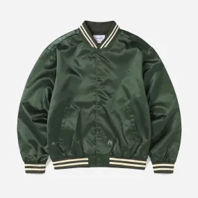 Satin Jacket - Olive