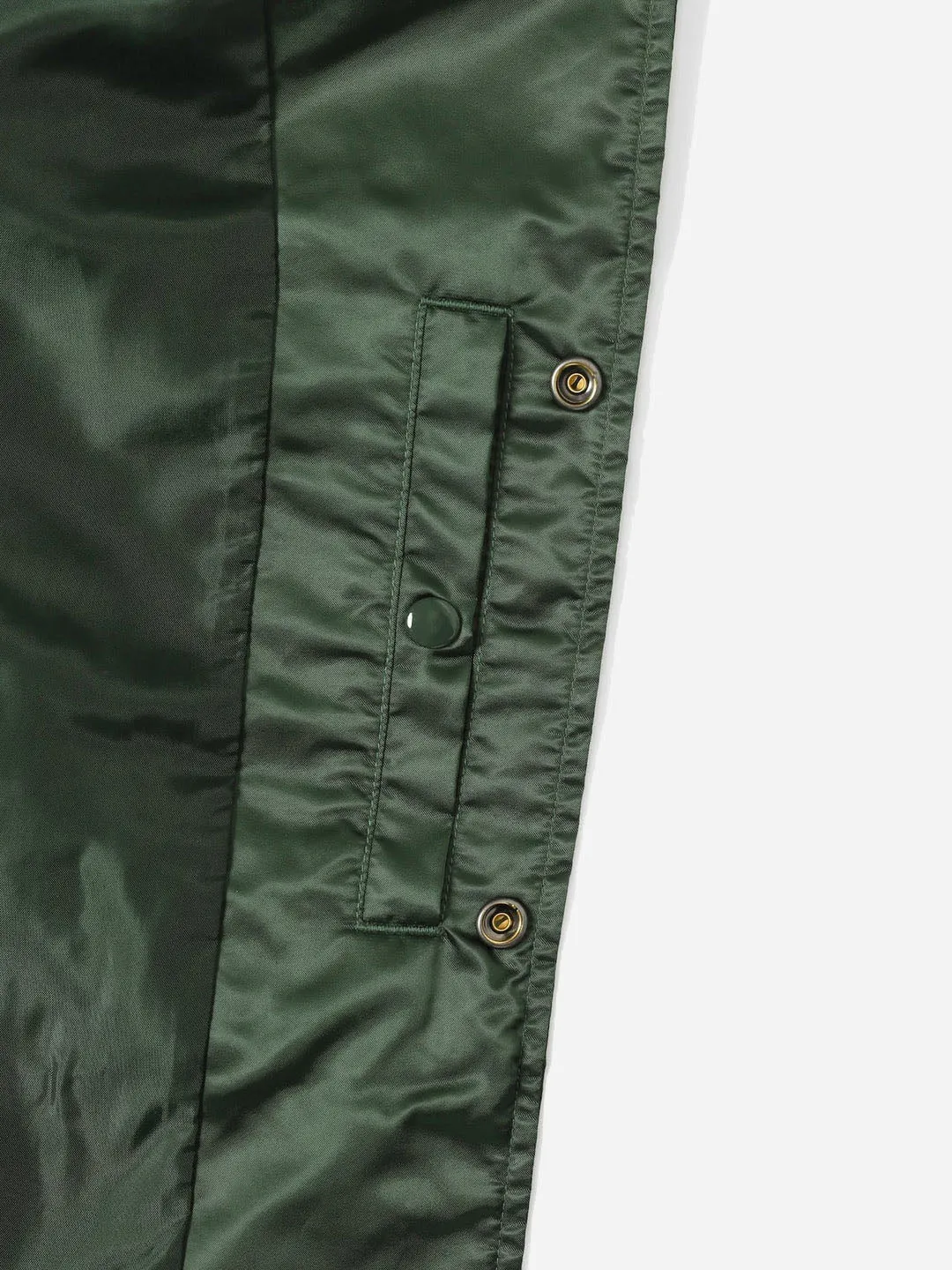 Satin Jacket - Olive