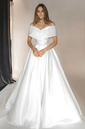 Satin Wedding Dress Cameron