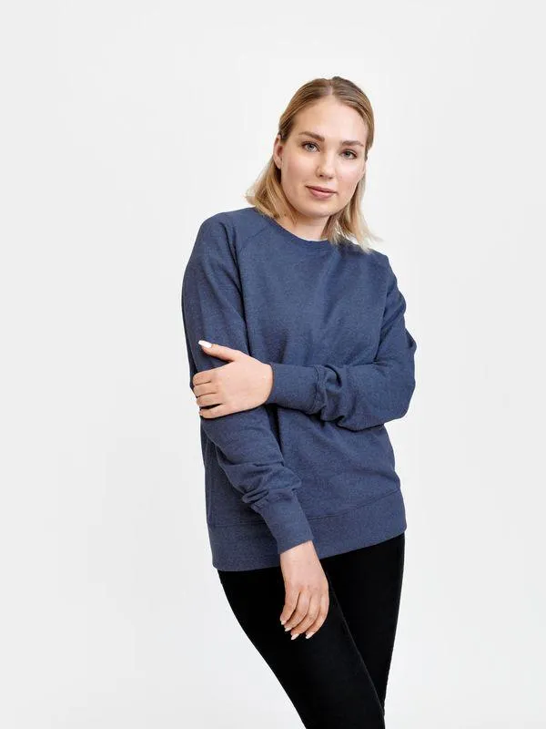 Sweatshirt Raglan Unisex - Recycled Cotton & Recycled Polyester