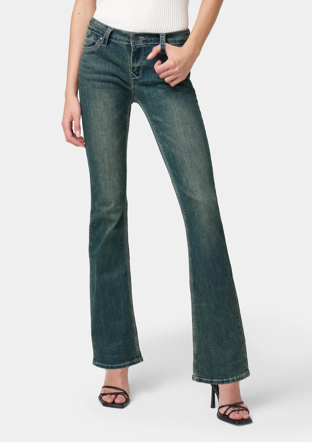 Tall Avery Lightweight Bootcut Jeans