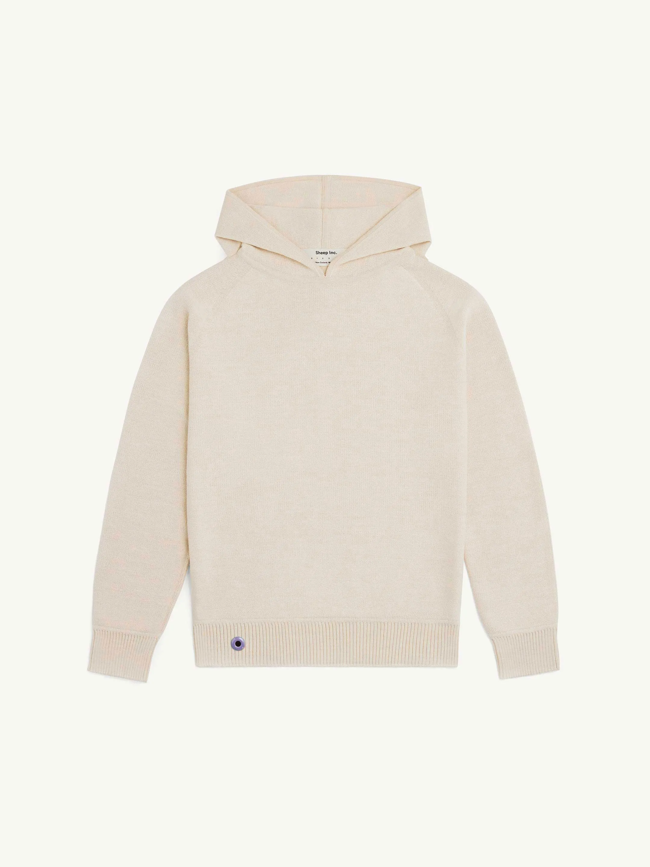 The Hoodie - Almond White