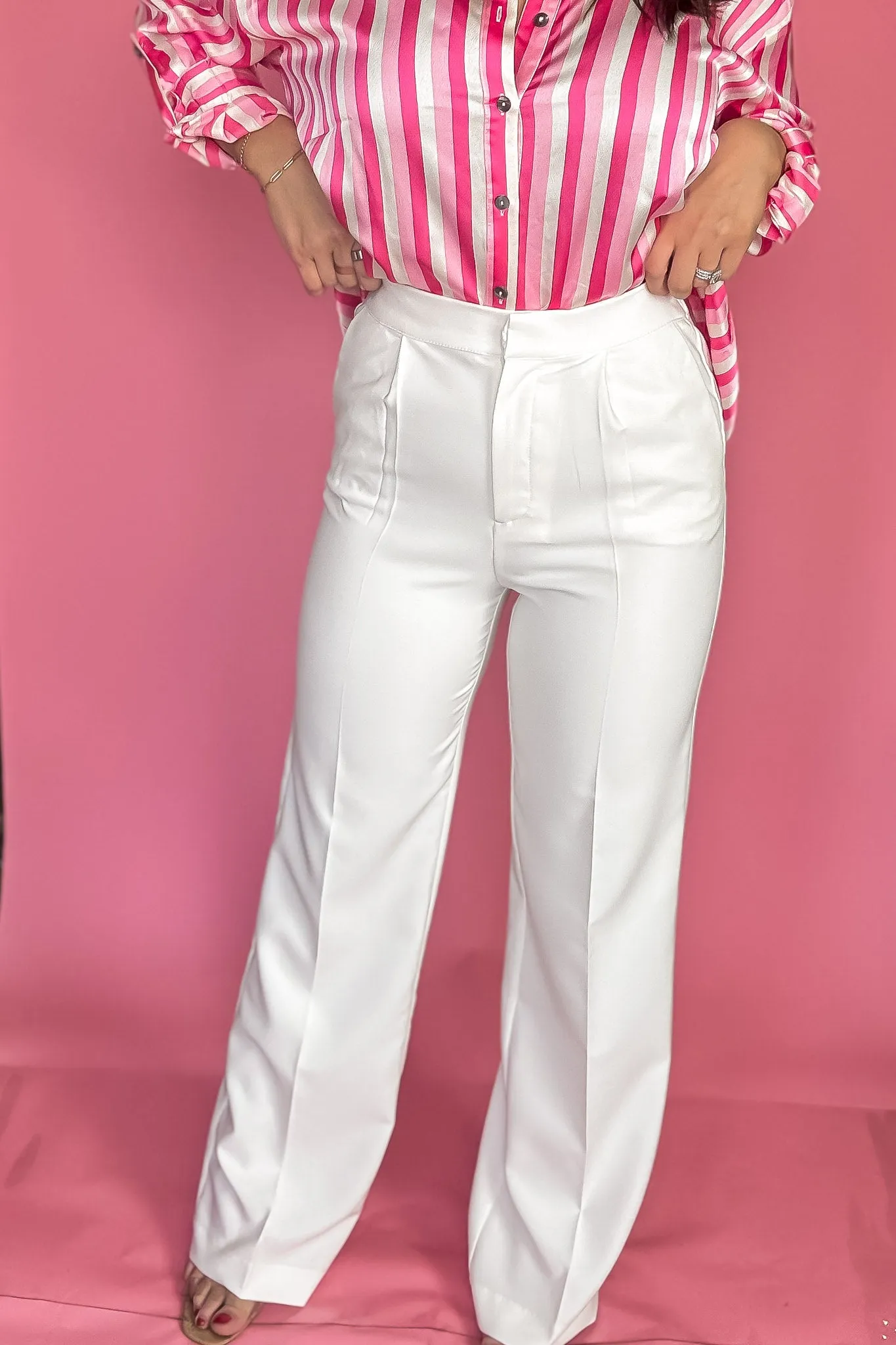 The Perfect Pant Tailored White Pant