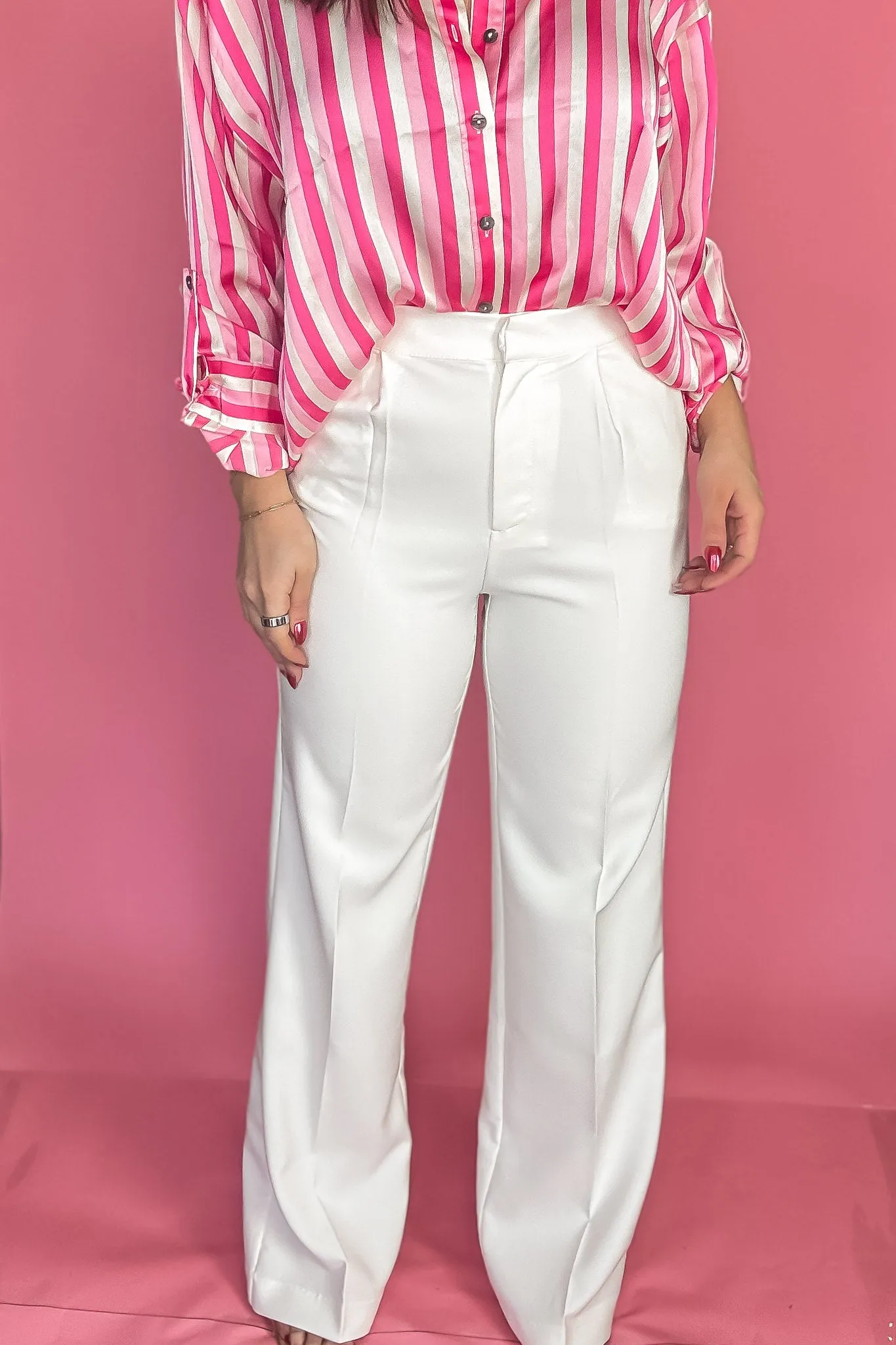 The Perfect Pant Tailored White Pant