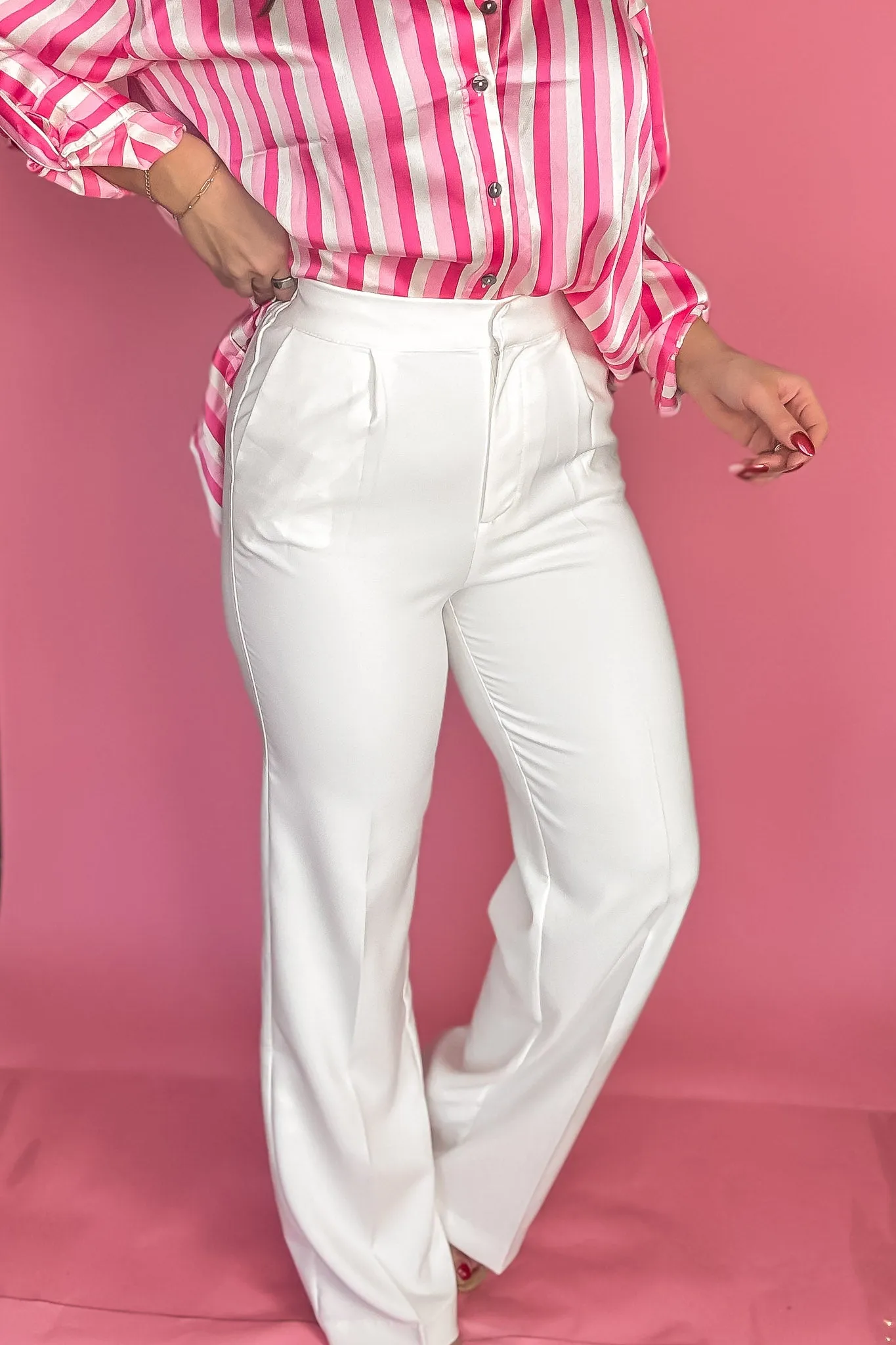 The Perfect Pant Tailored White Pant