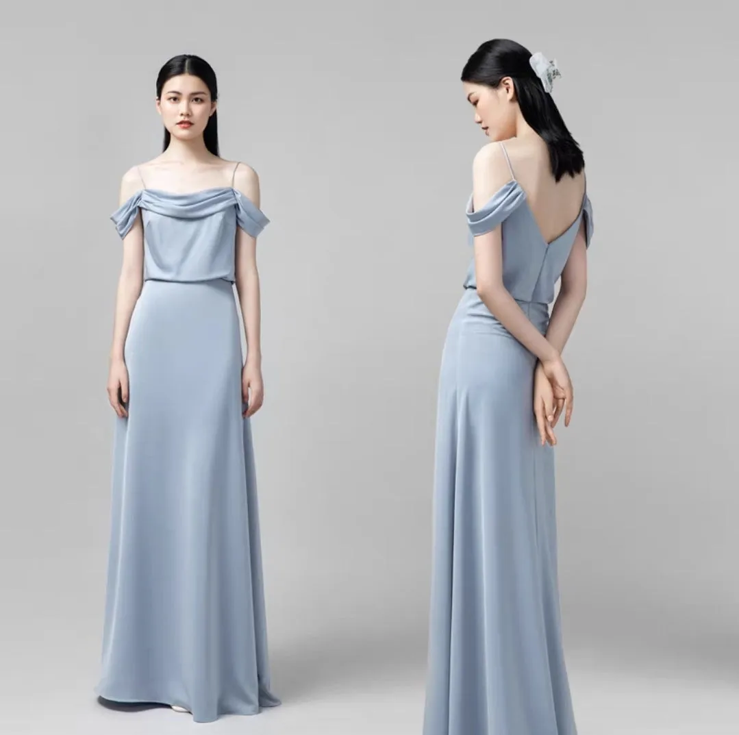 The Reana Bridesmaid Satin Series